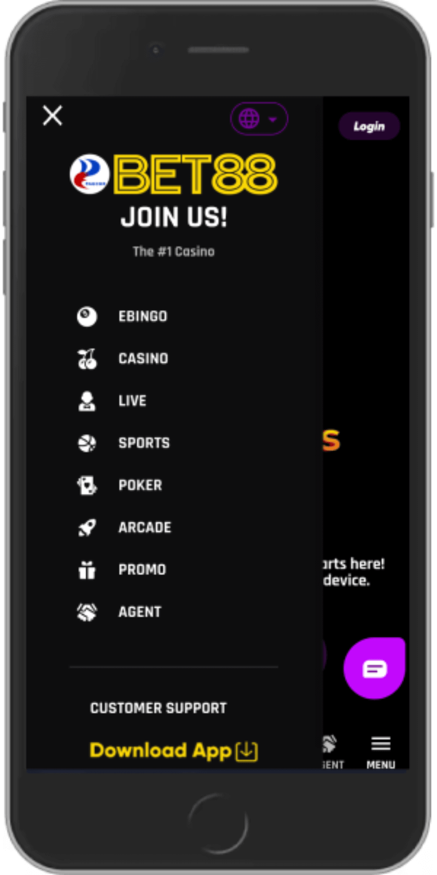 Mobile App Download Center