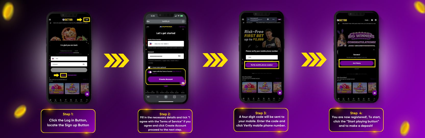 Bet88 Player Registration and Quick Account Setup
